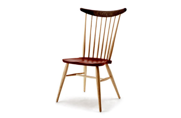 高山ウッドワークス W552 comb back side chair